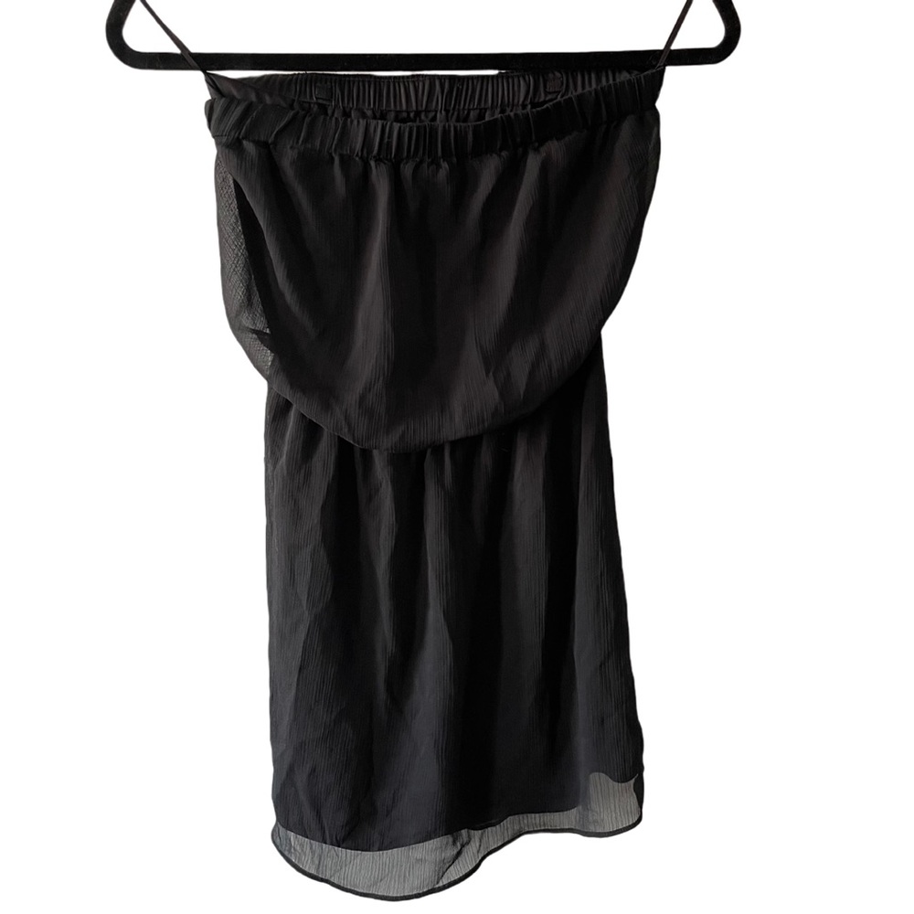 Express Strapless Ruched Mini Dress